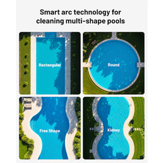 MAMMOTION Pool Vacuum Robot SPINO E1 Wall Floor Waterline Special