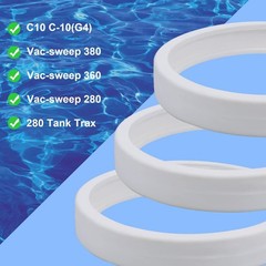 3PCS PC All Purpose Tire C10 C-10 For Polaris 180 280 360 380 Pool Cleaner