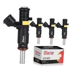 Pack of 4 6 Holes Fuel Injectors for Mini Cooper Base 1.6L 2007 – Compatible