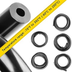 Vacuum Hose Automotive 10 FT 5PCS, 1/8&Prime; 5/32&Prime; 1/4&Prime; 5/16&Prime; 3/8&Prime; ID High