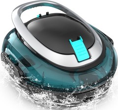 S2 Pool Vacuum Robot for Above Ground Pools, Cordless Operation, 80-Min Runti…