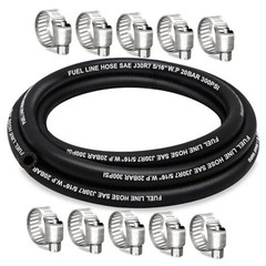 Fuel Line 5/16 Inch ID, Fuel Hose 10FT, J30R7 Fuel Line Hose NBR with 10
