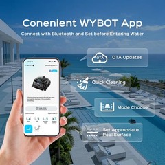 WYBOT B1 Robotic Pool Cleaner Floor Wall Cleaning Robot 2026 NEW