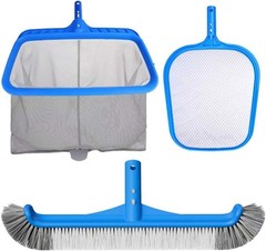 All in One Pool Cleaning Kit – 18 » Repairable Pool Nylon Net & 18 » Detachable