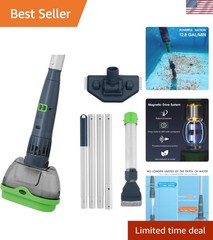 Lightweight Pool Vacuum Cleaner with Dual Mode & Ultra Fine Filters – 90 Mins