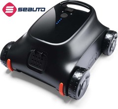 Seauto Pool Vacuum For Above Ground Pool,180 Mins Runtime Cordless Pool Cleaner