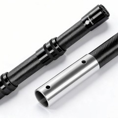 New Carbon Fiber Pool Pole Telescopic, 4.6-15 FT Lightweight Adjustable Exten…