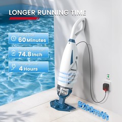 Enhulk PC68 Cordless Pool Vacuum 26.5 GPM 1H Runtime