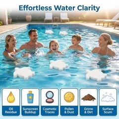 Pool Oil Absorbing Sponge – 16PCS Sponges That Soak Up Hot Tub…
