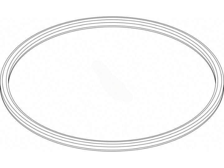CLEAR IN-DECK LEAF CANISTER LID O-RING f/ PARAMOUNT (HAYWARD – 005-152-0120-00)