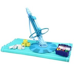 XtremepowerUS Automatic Suction Vacuum Climb Wall Pool Cleaner w/ Pool Tester