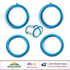 Heavy Duty Tire Set for In-Ground Pool Cleaners – 4 Pack, Non-Directional Tread
