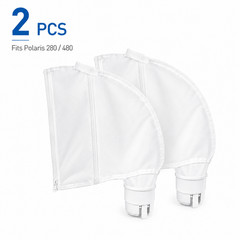 2Pcs Pool Cleaner Bags All Purpose Filter Bag Replacement for Polaris 280 ,480