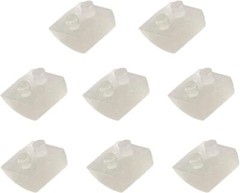 8 Pack Pod Shoe AXV414P for Hayward Navigator, Pool Vac Plus/Ultra Pool Cleaners