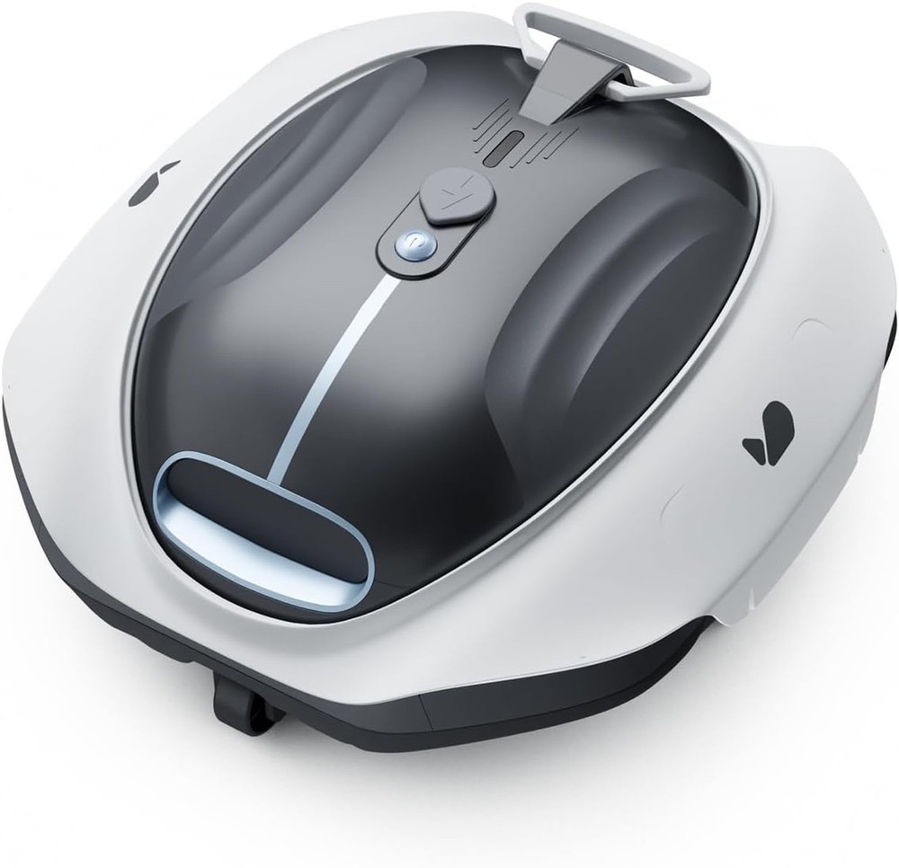 Bubot 300P Cordless Robotic Pool Cleaner, 1.5h Runtime, Auto-Park, 850 Sqft