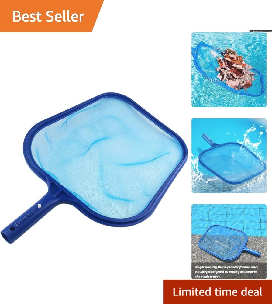 17.5×11.8in Pool Leaf Skimmer – Durable Fine Mesh for Easy Debris Collection