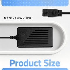 12.6V 1A AC Charger for Bublue Bubot 300P AI0P Pool Vacuum Cleaner NOT for A12P