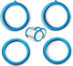 Front Rear Pool Cleaner Tires for Poolvergnuegen 896584000143 896584000082 4 Pac