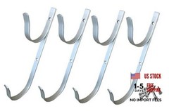 ATIE PoolSupplyTown Pool Aluminum Hangers for Telescopic Poles, Leaf Skimmer, 2