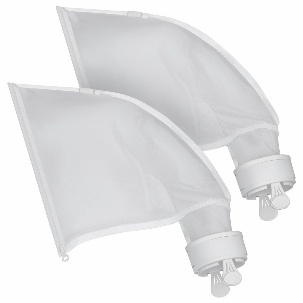Polaris_280 480 Pool Cleaner Filter Bags Zippered Superfine Nylon Mesh 2 Pack…