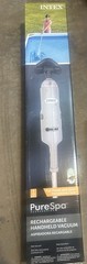 Intex Rechargeable Handheld Above Ground Pool Vacuum Cleaner W/2 Brush Heads New