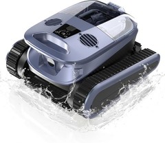 (2026 New) Cordless Robotic Pool Cleaner, 180-Min Wall-Climbing SAT 40
