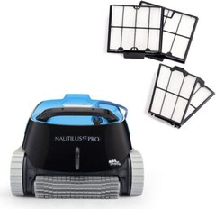 Dolphin Nautilus CC Pro Robotic Pool Vacuum Cleaner with Wi-Fi Control