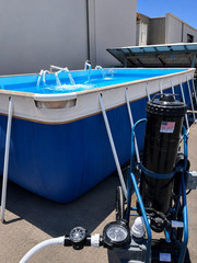 Advantage Portable Pool Cleaner Vacuum System w/ 150 Sq. Ft. Filter PORTAVAC