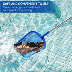 Pool Net – Pool Skimmer Net with 5 Section Detachable Poles, 22.2 »- 59.1 », …