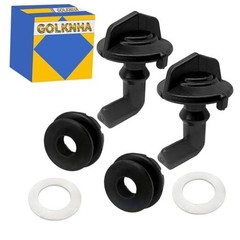2PCS Hood Latch Toggles with Grommets and Washers Kit for Polaris RZR 570 RZR