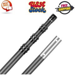 Carbon Fiber Pool Pole, 12 Foot Telescoping Swimming Pool Cleaning Pole