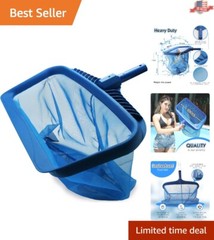 Lightweight Pool Skimmer Net with Universal Holder – Perfect for Easy Cleanup
