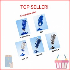 ATIE Handheld Pool Vacuum Cleaner Sand & Silt Filter Bag – Compatible with Pool