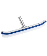 UNCO Aluminium Pool Brush Head – 17.3 in, Wall & Tile Brush, Large, Blue