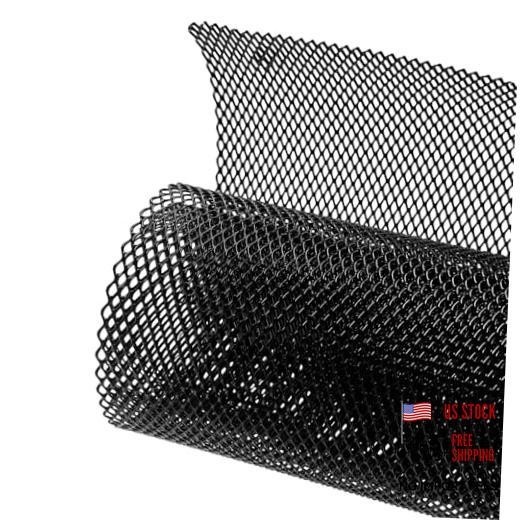 Car Grille Mesh, 40&Prime; × 13&Prime; Multi Functional Auto Aluminum Grill Mesh with 4×8mm