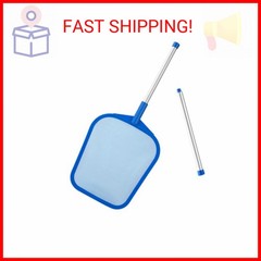 Tavaleu Pool Skimmer, Hot Tub Skimmer Spa Net with Pole, 26 », Ultra Fine Mesh S