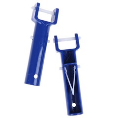 2PCs Vacuum Head Swimming Pool Handle Replaceable Handle With V-Clamp Cle.SE