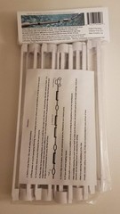 Zodiac Cleaner Clip (Pkg of 10 White Clips) Size 3/4 to 1 inch ONLY