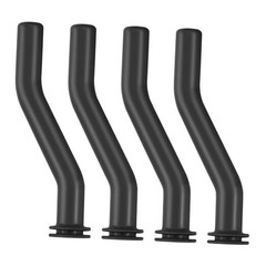 4 Pcs 596163 Rubber Vacuum Hose, 3 Inch Vacuum Hoses Replaces 593998 4 PCS