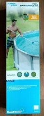 Summer Waves Pool Cleaning Kit Vacuum ,Skimmer, Telescope Pole! NEW!! Ships Fast