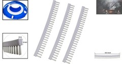 Essential 8.5&Prime; Replacement Strips for Leaf Vacuum – Fits Poolmaster & Pentair
