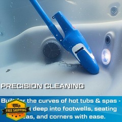 NEW 2026 Pool Blaster Aqua Broom Recharge G2 – Cordless Spa and Hot Tub Vacuu…