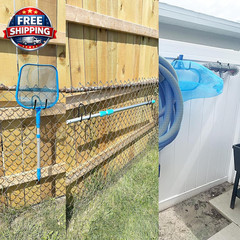 Non Rust Pool Pole Hangers – Ideal Pool Fence or Wall Mount Storage Hooks for Po
