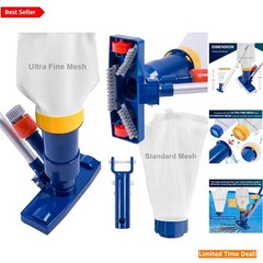 Handheld Pool Vacuum Cleaner for Above Ground Pools – Efficient & Portable Use