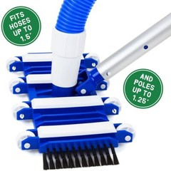 Professional Inground Above Ground Pool Vacuum Head Swimming Cleaner Tool Brush