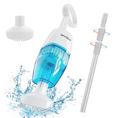 WYBOT Hyson 100 Handheld Pool Vacuum & Two Brush Heads For Small Pools & Hot Tub