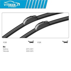 OEM Windshield Wiper Blades Replacement for Kia Telluride 2020 2021 2022 2023