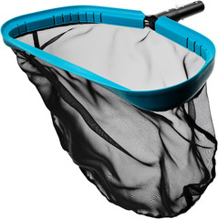 Pool Skimmer Net Rake, Aluminum Frame Deep Nylon Net, Ultra Fine Mesh Pool Nets