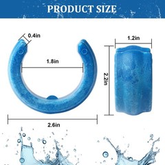 4 Pack Pool Cleaner Hose Weight Replacement, Compatible with Zodiac Baracuda …
