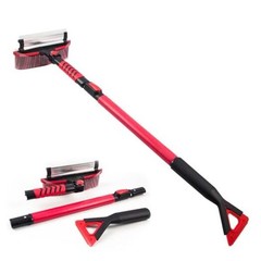 Extendable 42&Prime; Snow Brush & Ice Scraper for Cars – Extendable